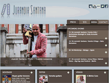 Tablet Screenshot of jurandirsantana.com